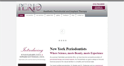 Desktop Screenshot of perionyc.com
